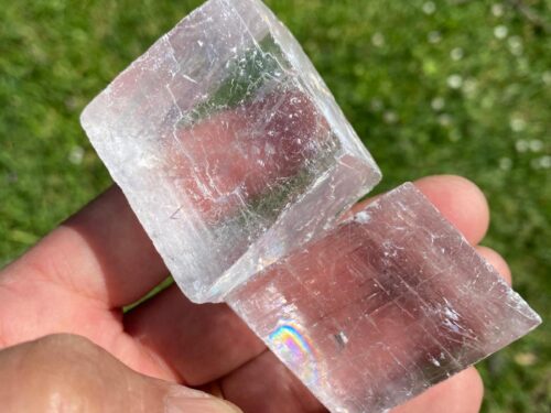 Calcite rose transparente avec clivage – grossiste minéraux Cyaleor