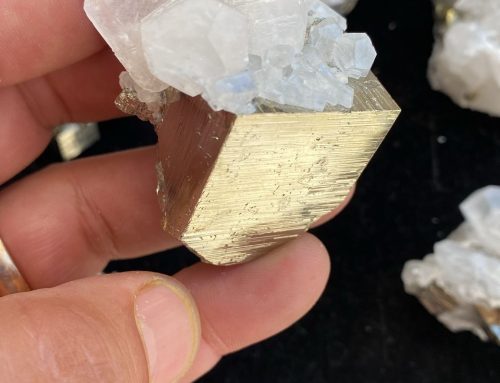 Cubic and Octahedral Pyrite from Huanzala